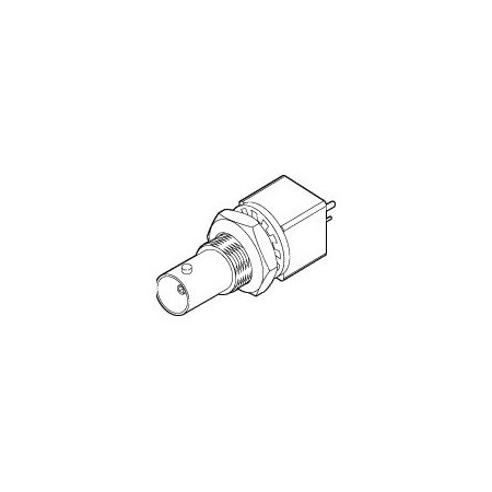 Molex BNC STRAIGHT, BH, TH, PCB, WHITE, 50 OHM 73131-5013